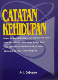 Image of Catatan kehidupan