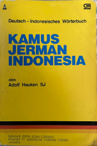 Image of Deutsch-Indonesisches Worterbuch: Kamus Jerman-Indonesia