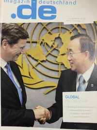 Image of Deutschland: global partnership E4 No.6, December/January 2010