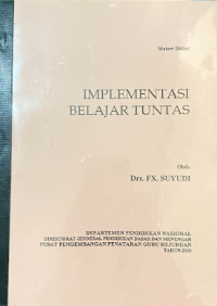 Image of Implementasi belajar tuntas