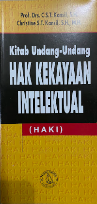 Image of Kitab undang-undang hak kekayaan intelektual (HAKI)