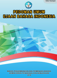 Image of Pedoman umum ejaan bahasa Indonesia