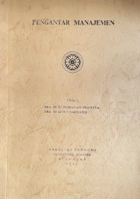 Image of Pengantar manajemen