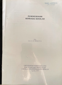 Image of Perencanaan berbasis sekolah