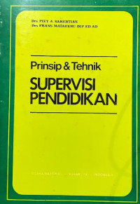 Image of Prinsip dan tehnik supervisi pendidikan