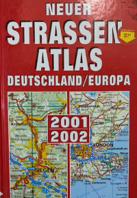 Image of Strassen atlas Deutschland/Europa 2001-2002